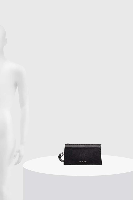 Шкіряна сумочка MICHAEL Michael Kors 32H3S8EC7L чорний