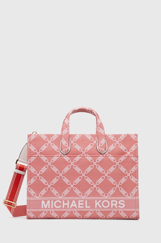 Чанта MICHAEL Michael Kors текстилен розов 30S4G3GT3J