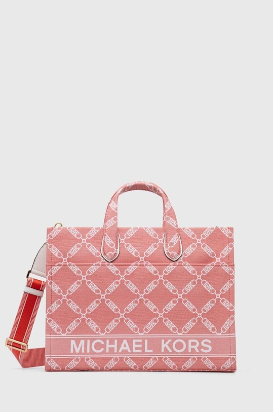 Kabelka MICHAEL Michael Kors vzorovaný ružová 30S4G3GT3J