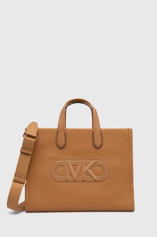 MICHAEL Michael Kors poseta de piele uni maro 30S4G3GT3L