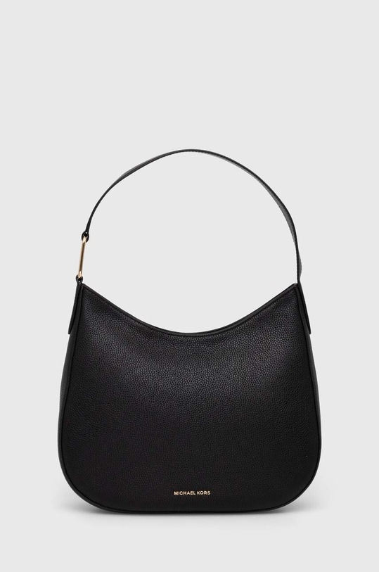 Шкіряна сумочка MICHAEL Michael Kors лицьова шкіра чорний 30S4G8KL9L