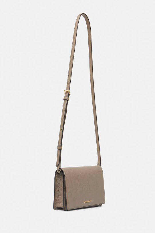 Kožená kabelka MICHAEL Michael Kors 32S4GJ6C6L béžová SS25
