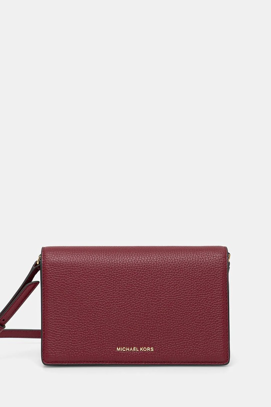 MICHAEL Michael Kors torebka skórzana skóra licowa bordowy 32S4GJ6C6L