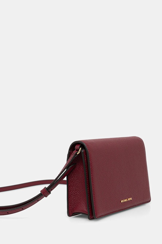 MICHAEL Michael Kors torebka skórzana 32S4GJ6C6L bordowy SS25