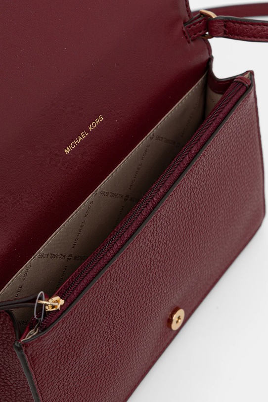 MICHAEL Michael Kors torebka skórzana 32S4GJ6C6L bordowy