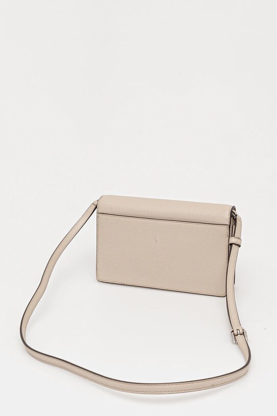 Doplňky Kožená kabelka MICHAEL Michael Kors 32S4SJ6C6L béžová