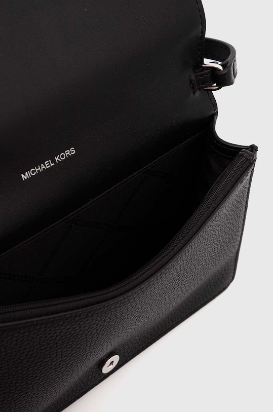 Kožená kabelka MICHAEL Michael Kors 32S4SJ6C6L černá