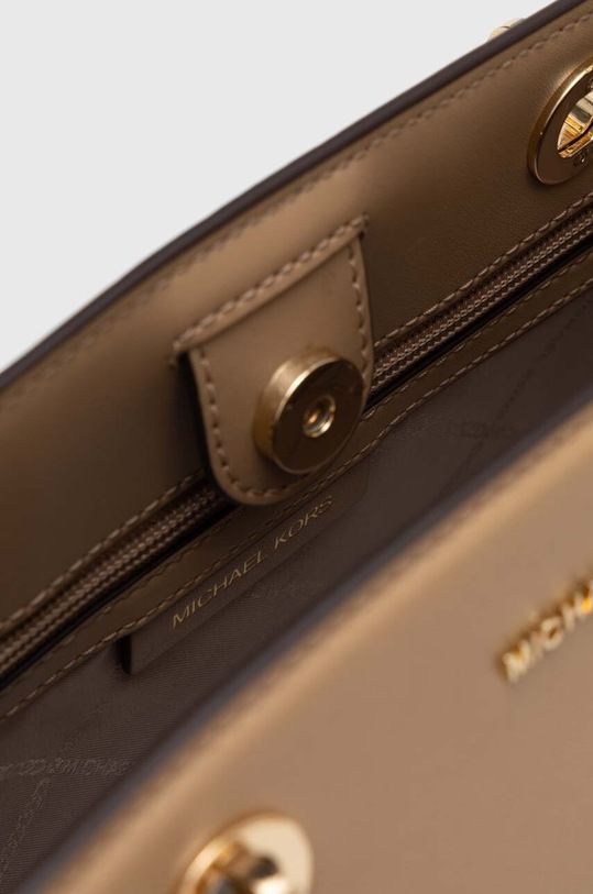 Кожаная сумочка MICHAEL Michael Kors 30S4GCYS2T бежевый