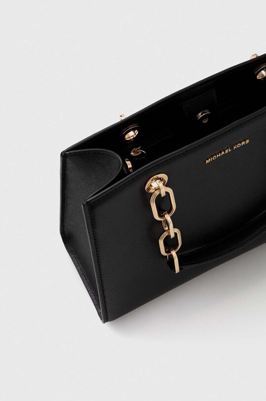 MICHAEL Michael Kors torebka skórzana 30S4GCYS2T czarny