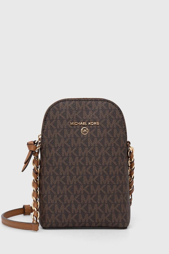 MICHAEL Michael Kors torebka nie mieści A4 brązowy 32T0GT9C1B