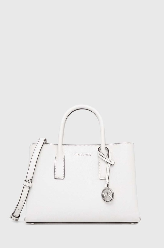 MICHAEL Michael Kors borsa a mano in pelle pelle fiore bianco 30S4S9RS1T