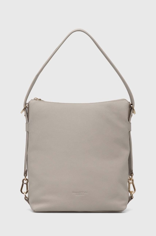 Marc O'Polo borsa a mano in pelle pelle fiore beige 40312201101138