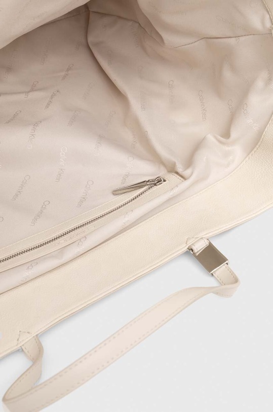Kabelka Calvin Klein K60K611657 béžová