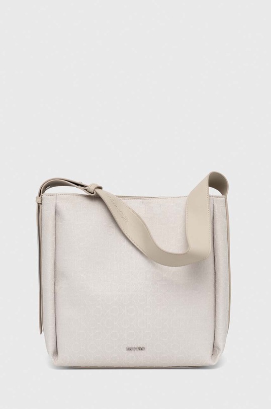 Kabelka Calvin Klein vzorovaný béžová K60K611663