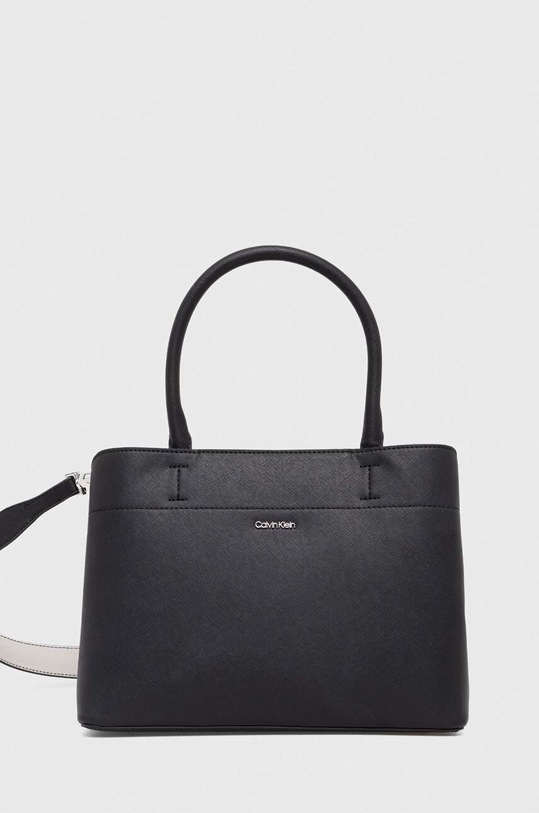 Calvin Klein poșetă uni negru K60K611678