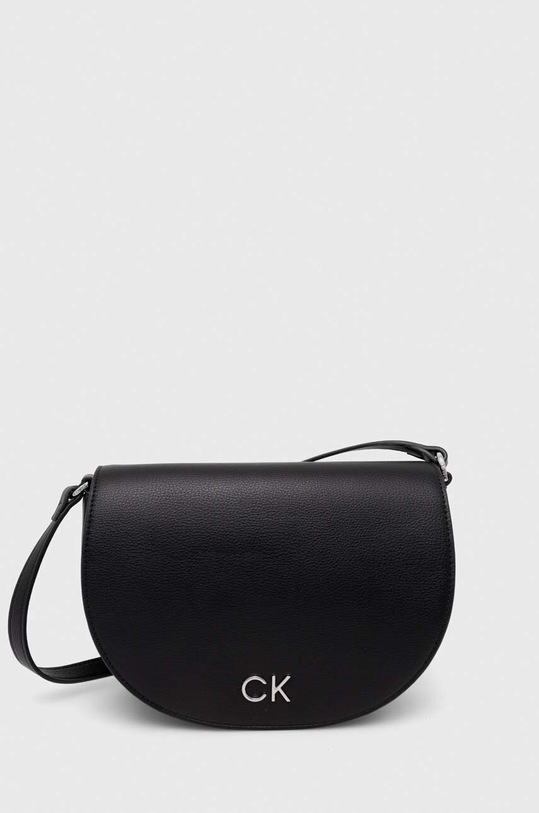 Calvin Klein torebka nie mieści A4 czarny K60K611679