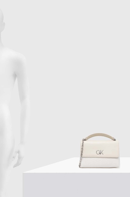 Calvin Klein torebka K60K611755 beżowy