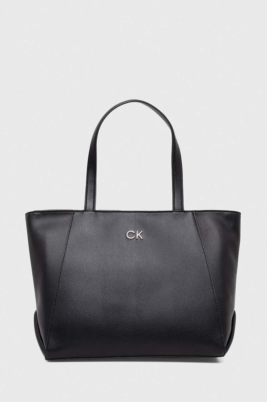 Calvin Klein torebka nie mieści A4 czarny K60K611766