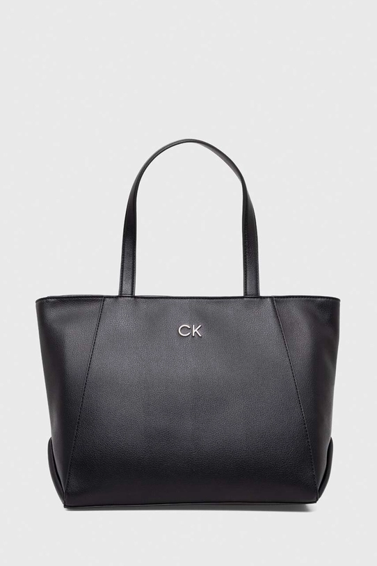 Calvin Klein torebka nie mieści A4 czarny K60K611766