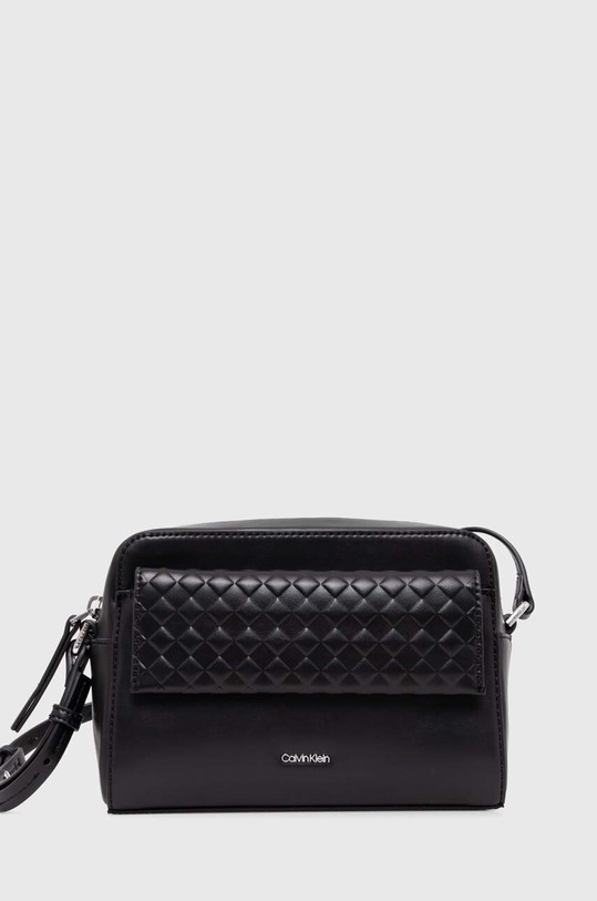 Calvin Klein torebka nie mieści A4 czarny K60K611884