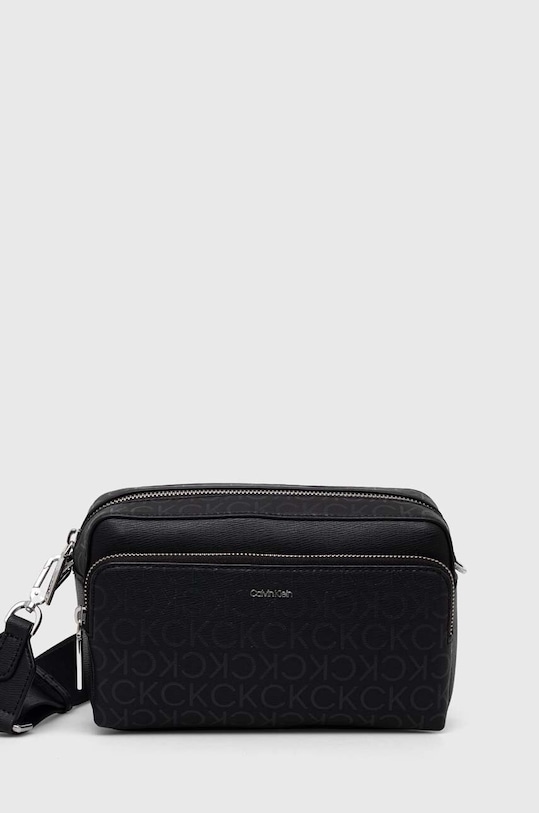 Calvin Klein torebka nie mieści A4 czarny K60K611926