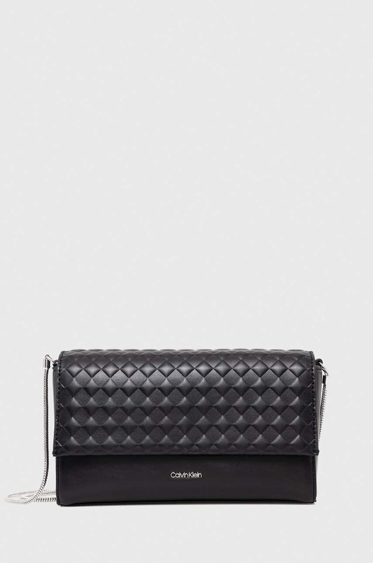 Calvin Klein torebka nie mieści A4 czarny K60K611990