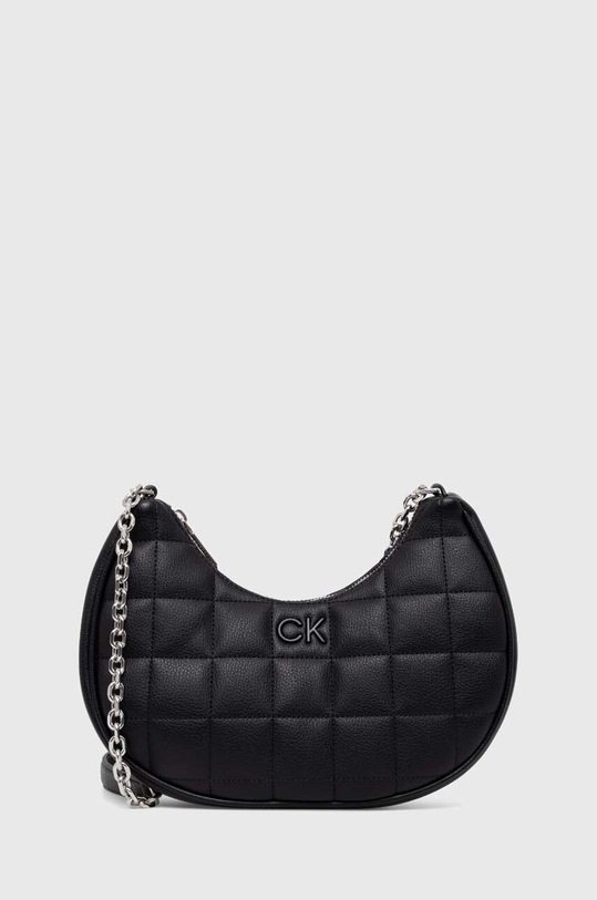 Calvin Klein torebka nie mieści A4 czarny K60K612018
