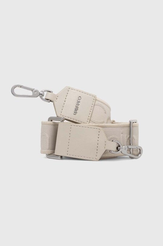 Каишка за чанта Calvin Klein Planet friendly бежов K60K611690