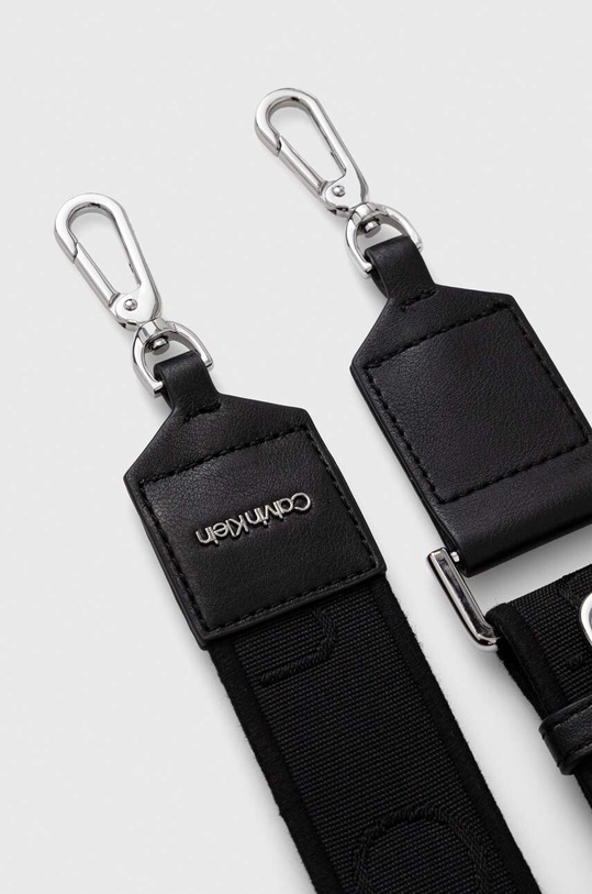 Calvin Klein pasek do torebki K60K611690 czarny SS24