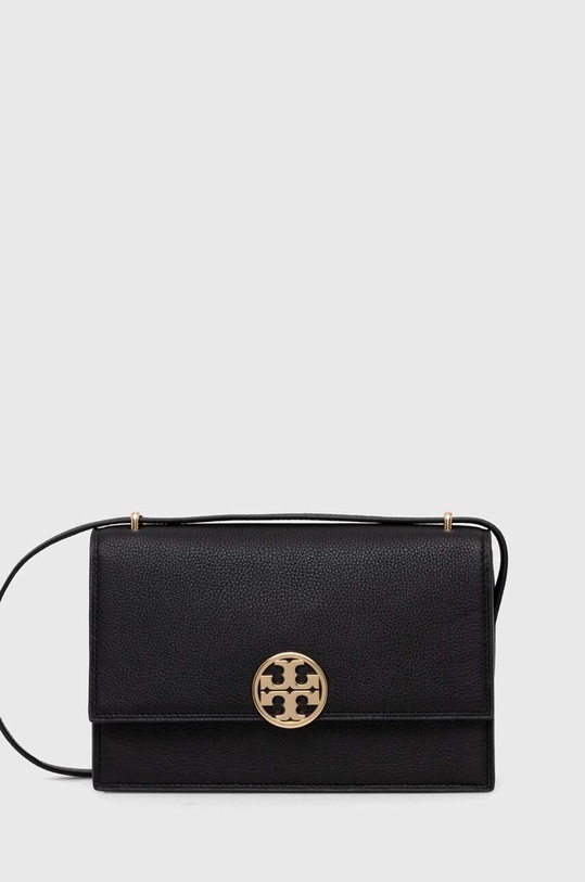 Tory Burch poseta de piele Miller Shoulder Bag uni negru 154703.001