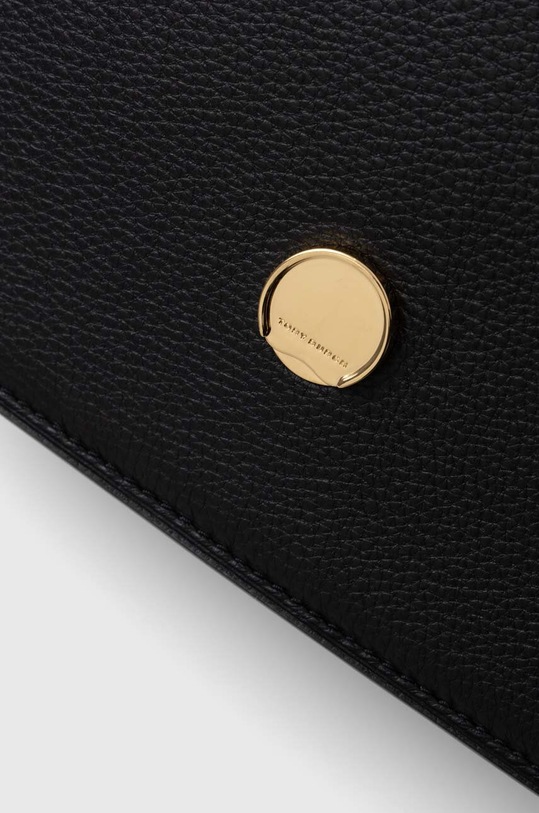 Tory Burch poseta de piele Miller Shoulder Bag 154703.001 negru