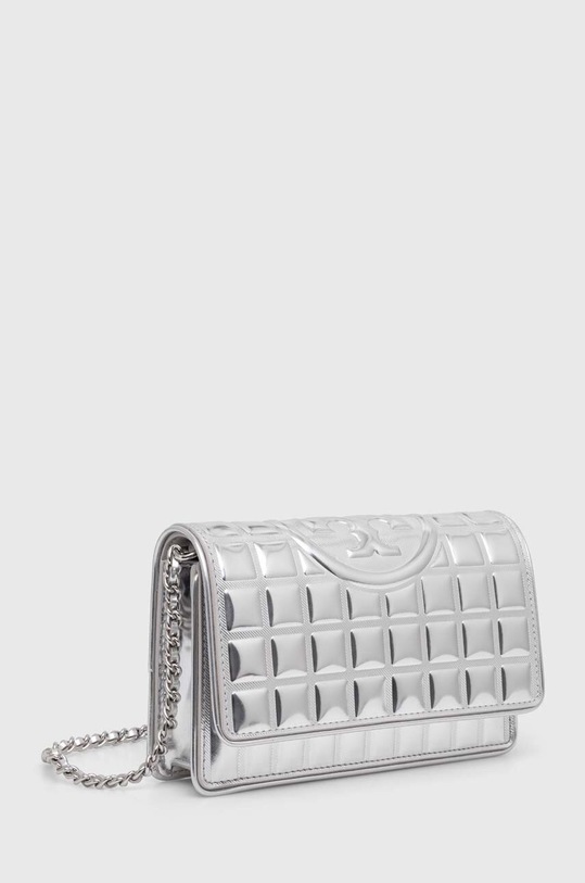 Torbica Tory Burch Fleming Soft Metallic 154945.040 srebrna SS24