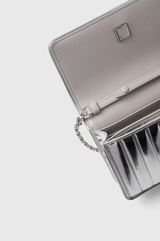 Torbica Tory Burch Fleming Soft Metallic 154945.040 srebrna