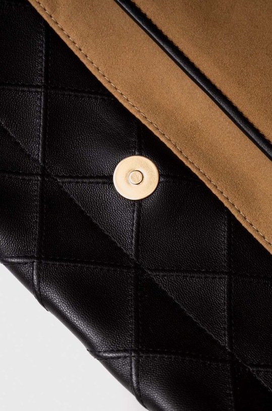 Tory Burch torebka skórzana Fleming Soft Drawstring Hobo 154572.001 czarny