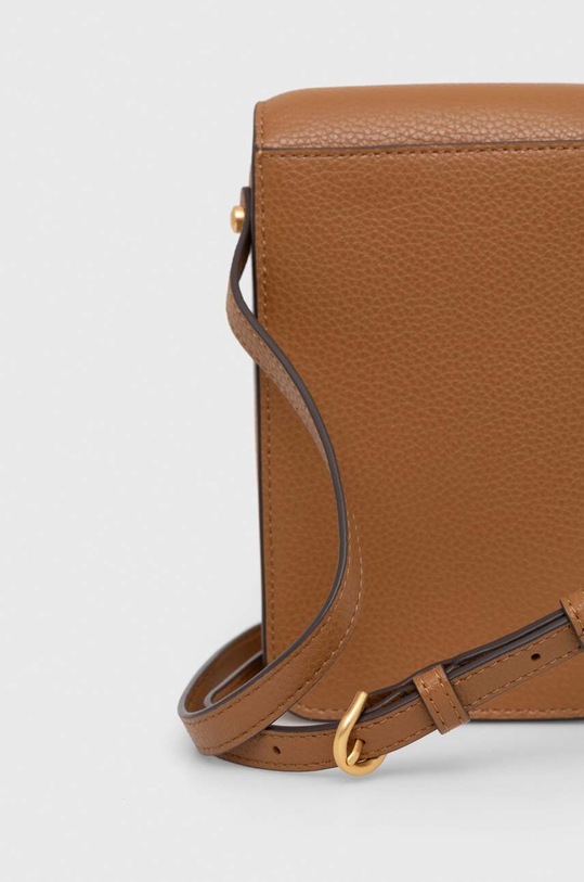 Doplnky Kožený obal na telefón Tory Burch Robinson Pebbled Phone 156748.202 hnedá