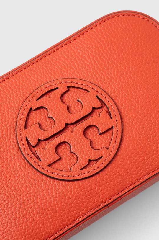Tory Burch torebka skórzana Miller Mini pomarańczowy 159348.601