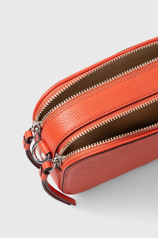 Tory Burch torebka skórzana Miller Mini 159348.601 pomarańczowy