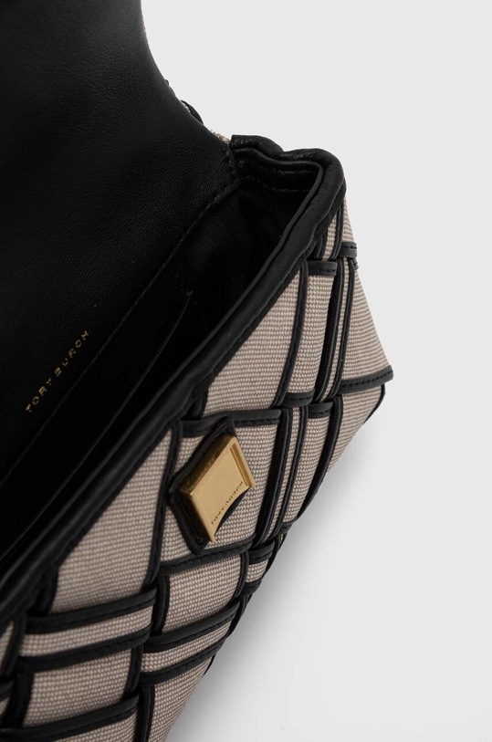 Torbica Tory Burch Kira Woven Canvas bež 154831.270