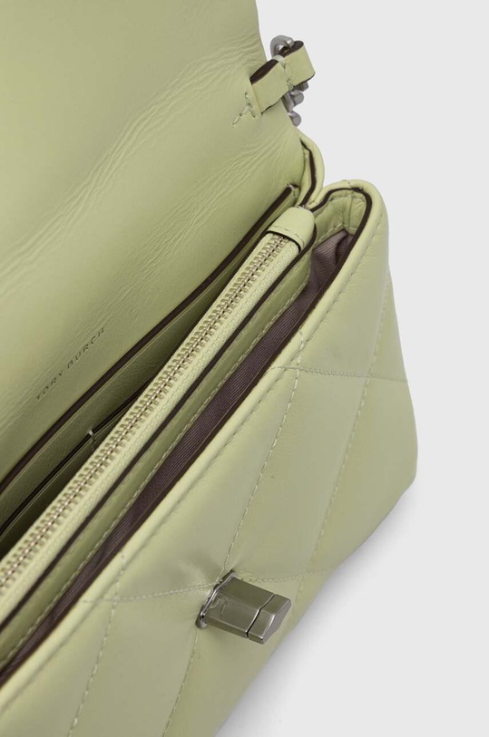 Tory Burch torebka skórzana Kira Diamond Quilt 154987.300 zielony