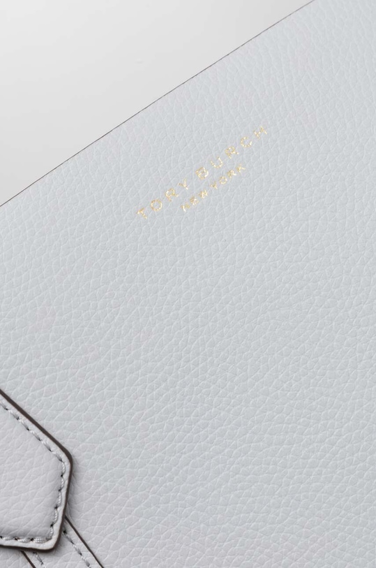 Akcesoria Tory Burch torebka skórzana Perry Triple-Compartment 81932.020 szary