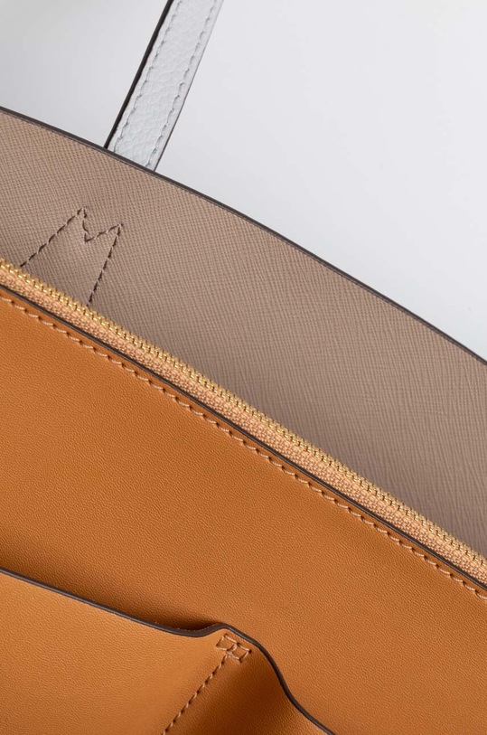 Tory Burch torebka skórzana Perry Triple-Compartment 81932.020 szary