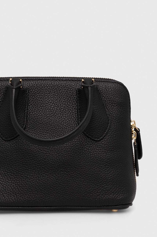 Tory Burch torebka skórzana Mini Pebbled Swing czarny 155619.001
