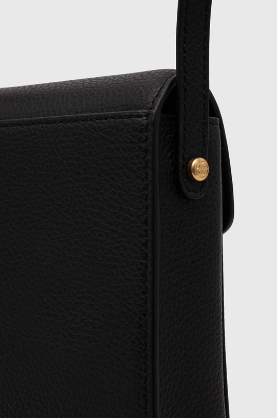 Doplnky Kožený obal na telefón Tory Burch Robinson Pebbled 156748.001 čierna