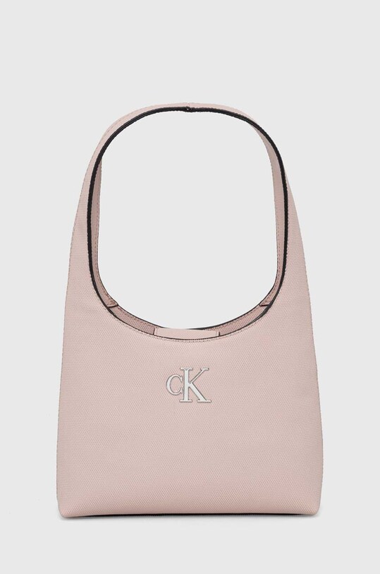 Kabelka Calvin Klein Jeans jednofarebný ružová K60K611820