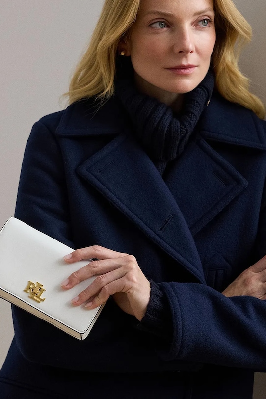 Шкіряна сумочка Lauren Ralph Lauren 432915377