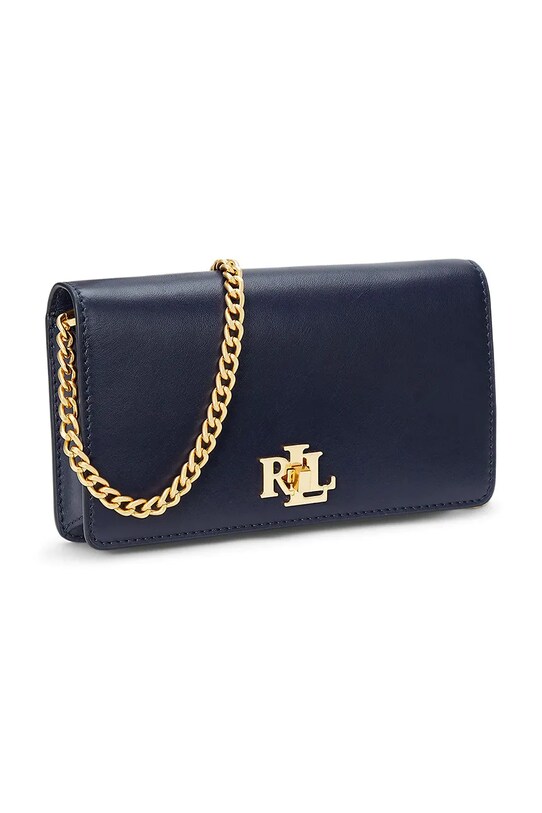 Accesorii Lauren Ralph Lauren geantă de piele 432915377 bleumarin