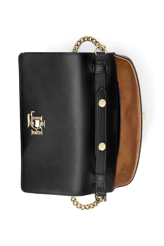 Lauren Ralph Lauren poseta de piele negru 432915377