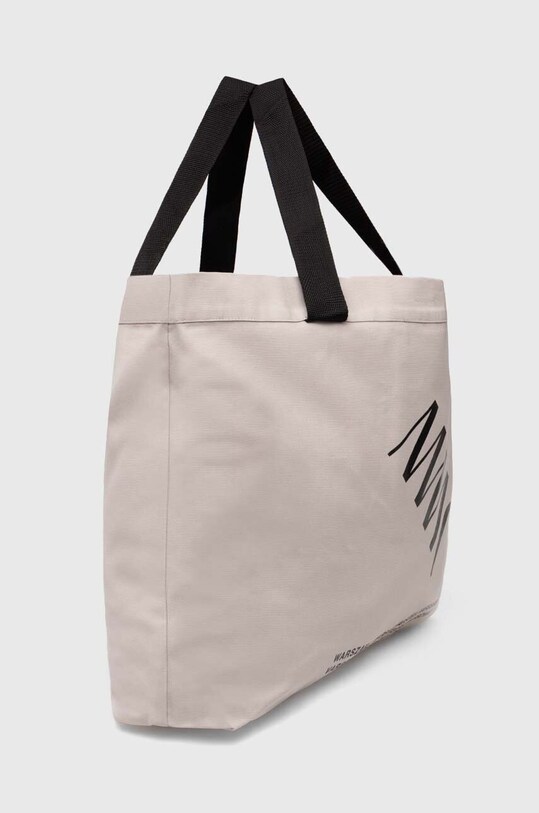 Бавовняна сумка MMC STUDIO LOGOBIG.BAG бежевий SS24