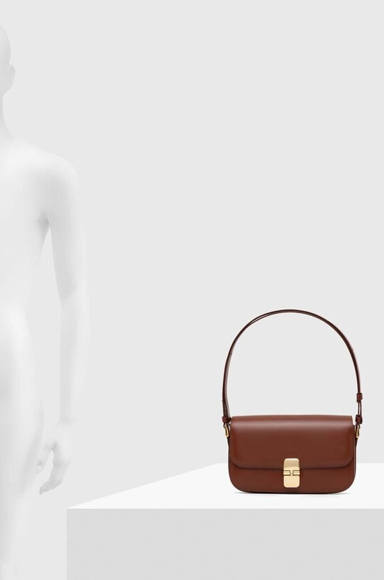 A.P.C. leather handbag Sac Grace Baguette PXBMW.F61615.CAD