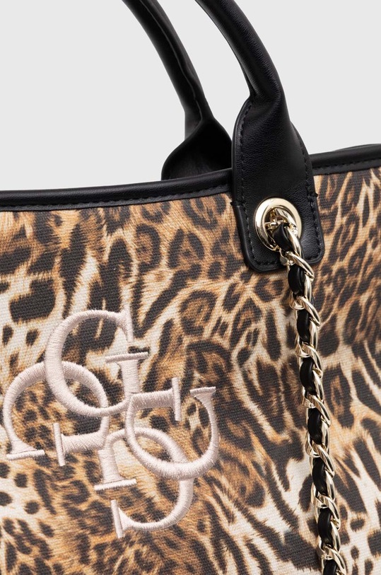Τσάντα παραλίας Guess CANVAS E4GZ17.WFCE0 καφέ